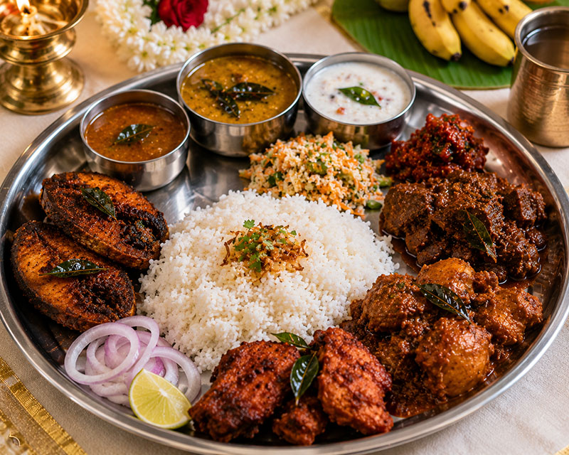Traditional Mangalorean cuisine by Samaanvii Food Services in Mangalore