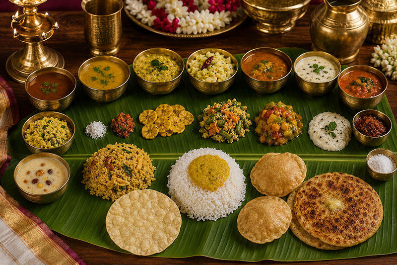 Traditional Mysore special dishes by Samaanvii Food Services in Mangalore